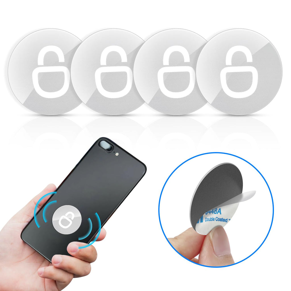 FingerPrint NFC Compatible with Android & iPhone and NFC Enabled Devices 