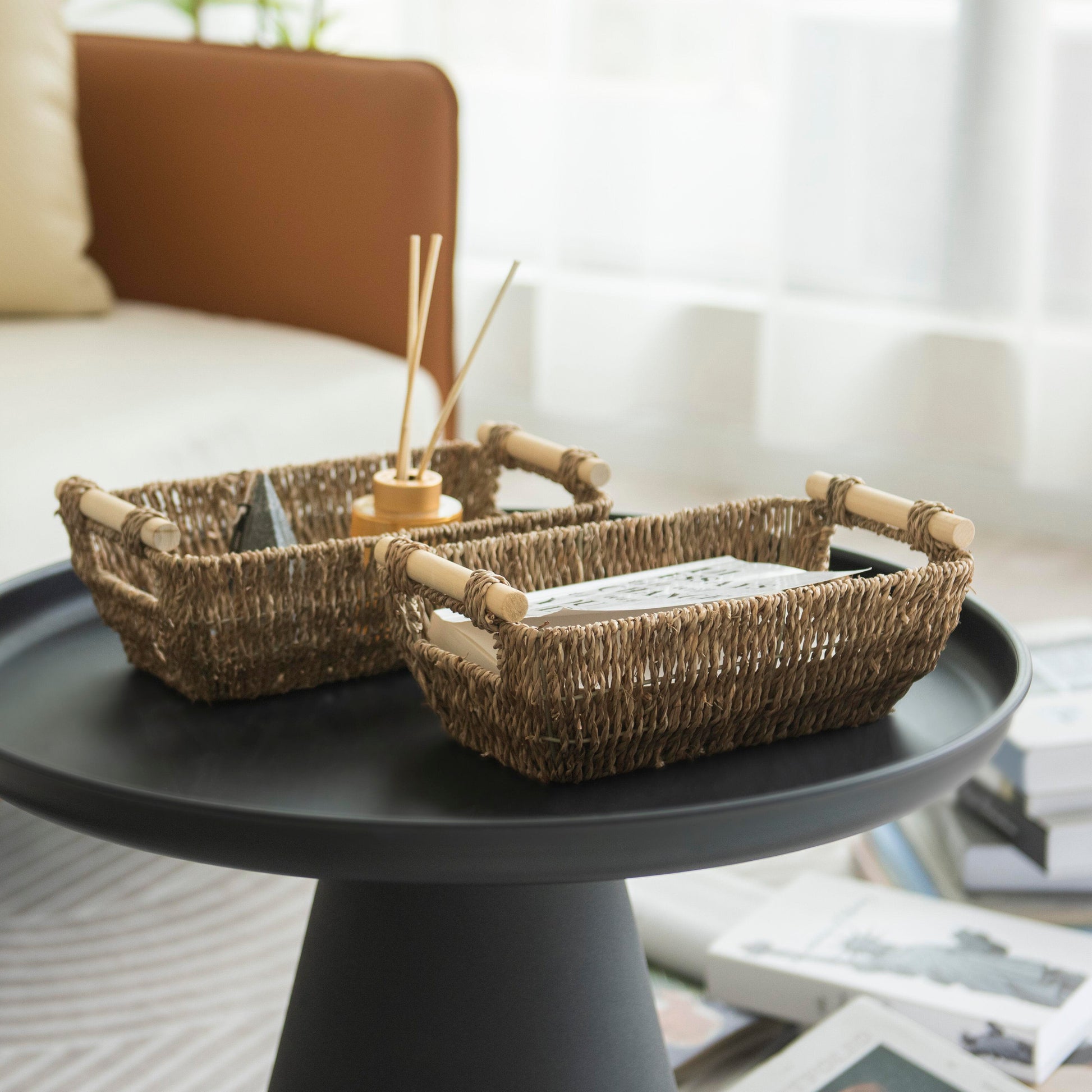 Handmade Seagrass Storage Basket