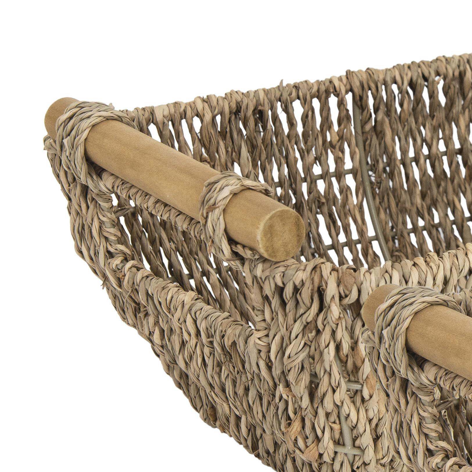 Handmade Seagrass Storage Basket